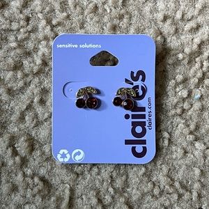 cherry bling earring pack